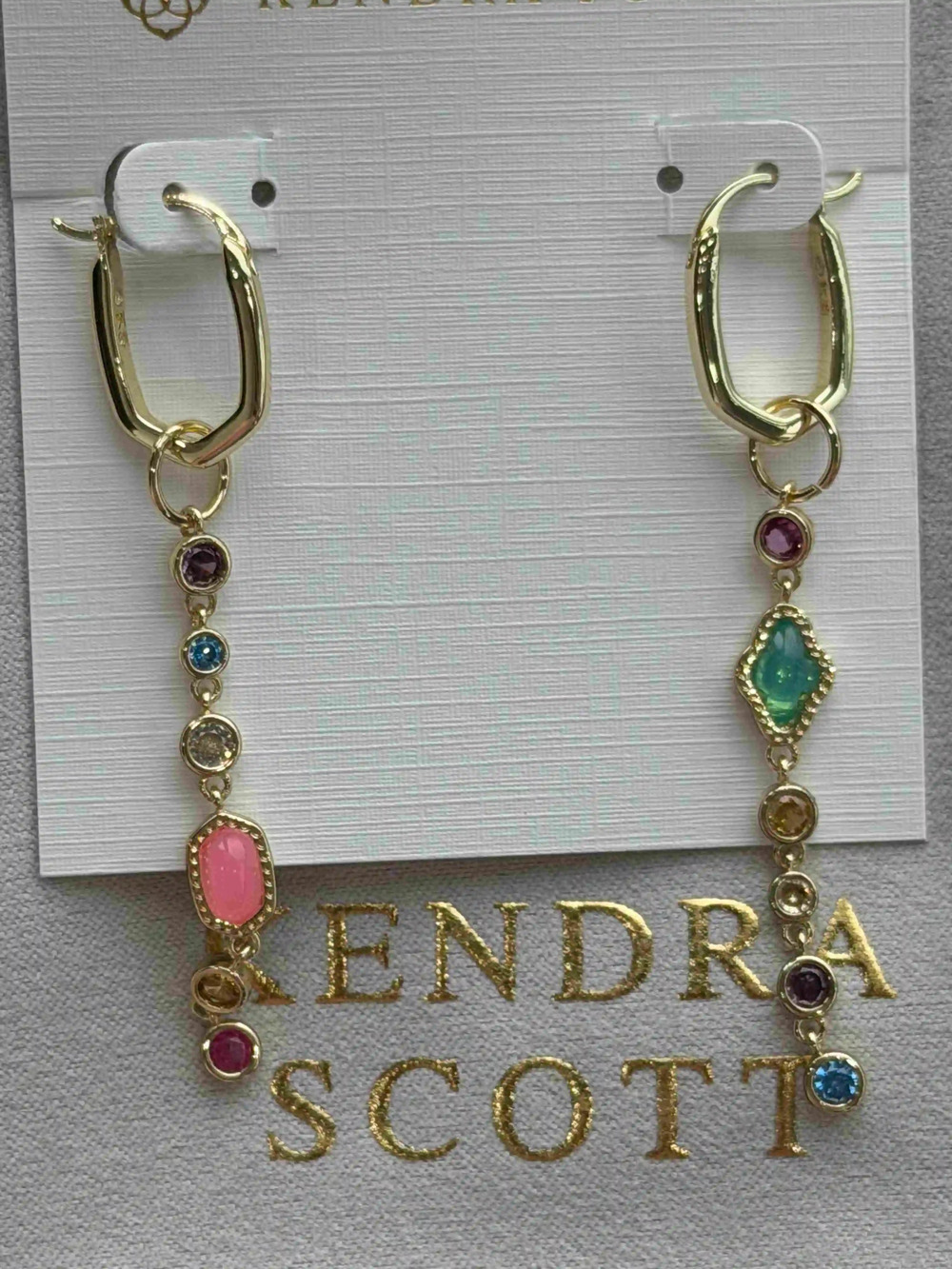 Kendra Scott pearl pendant earrings